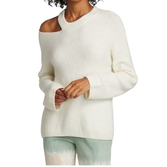 NEW Rails Alexi Cut Out Neck Rib Sweater Jumper MEDIUM - Picture 8 of 9